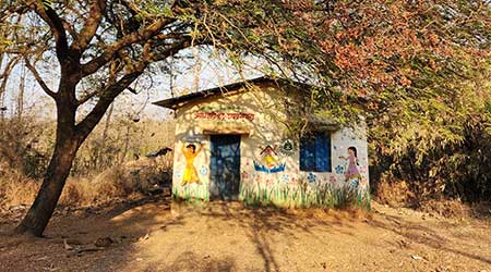 small school house in India